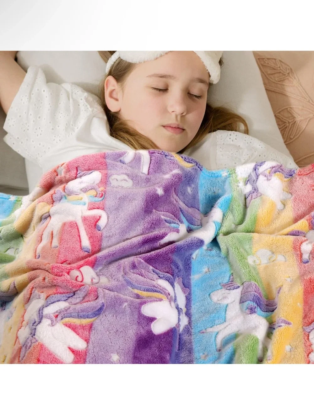 Glow in the Dark Unicorn Blanket LIFEYJ 50